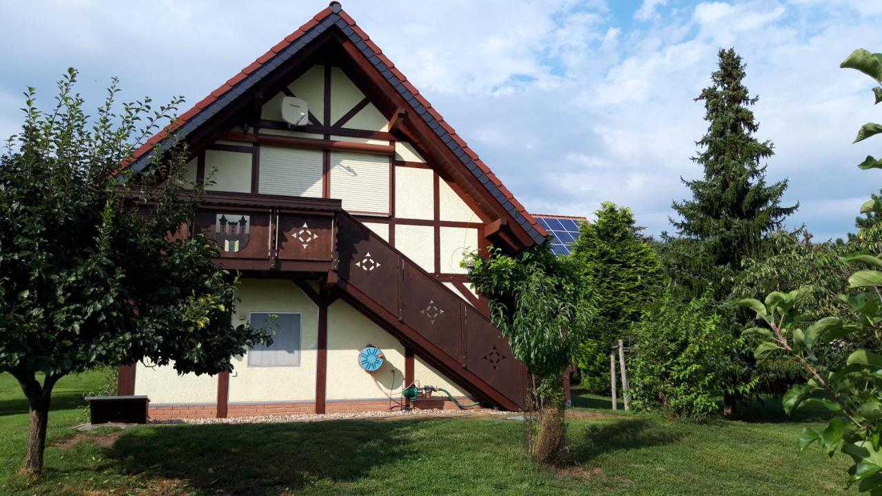 Ferienwohnung Zur Saaleaue Wettin Kültér fotó